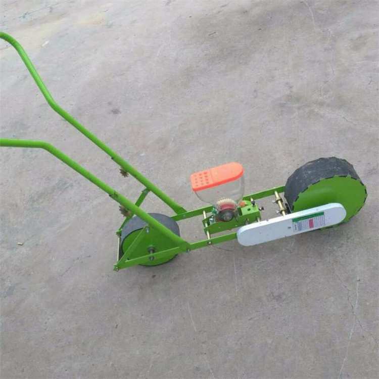单行手推蔬菜播种机农用小型芝麻谷物点播器白萝卜油菜籽精播机