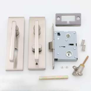 57锁体 压把执手锁 5745门锁45 室内门锁 锌合金单舌门锁 房门锁