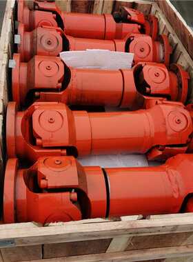 万向联轴器十字滚针轴承150法兰直径万向连轴器SWC伸缩万向