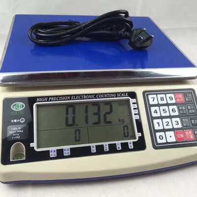 CHS-D大屏幕高精度电子桌秤30/kg6kg/0.1工业计数桌面秤