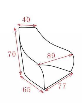 FC-0792轻奢意式休闲单人椅弯板胶合板环保多层板实木出口品质