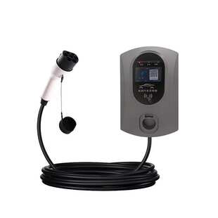 7kw新能源充电桩扫码4g交流壁挂式充电桩家用新能源汽车充电站