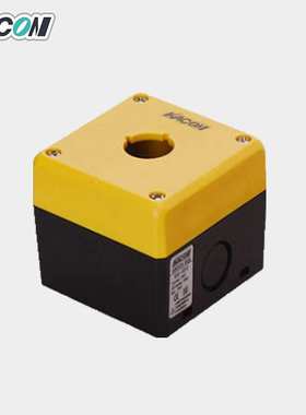 现货 KACON/凯昆KEX-101C塑料控制盒22mm孔防水防尘开关盒灰色