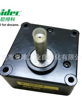 尼得科80mm方形交流马达电机齿轮调速箱8H120FN-8电产伺服减速箱