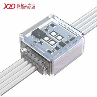 户外防水全彩H2020四灯P100柔性透明网格屏新媒体广告屏LED网格屏