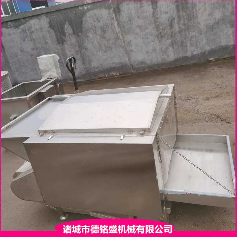 拔鸡毛机器 连续式七轴家禽去羽毛设备 小型家禽打毛机