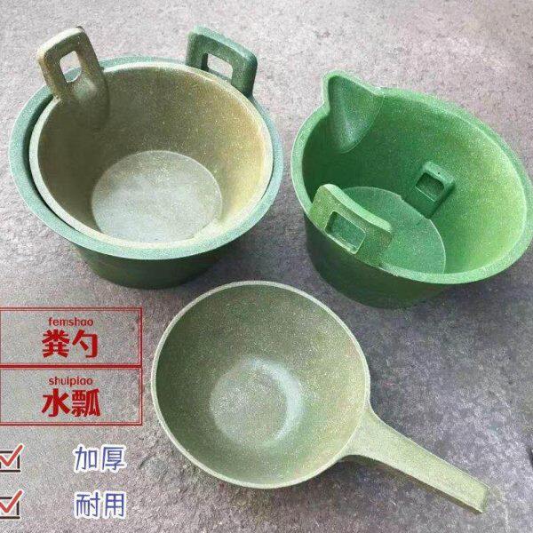 牛津粪农用加厚子水瓢灌溉施勺肥水水化粪池塑料长柄浇勺子粪瓢舀