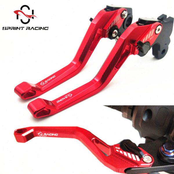 天牛角手150柄离合适用12拉杆把手Y250 件隼K改装刹车致天剑BR飞5