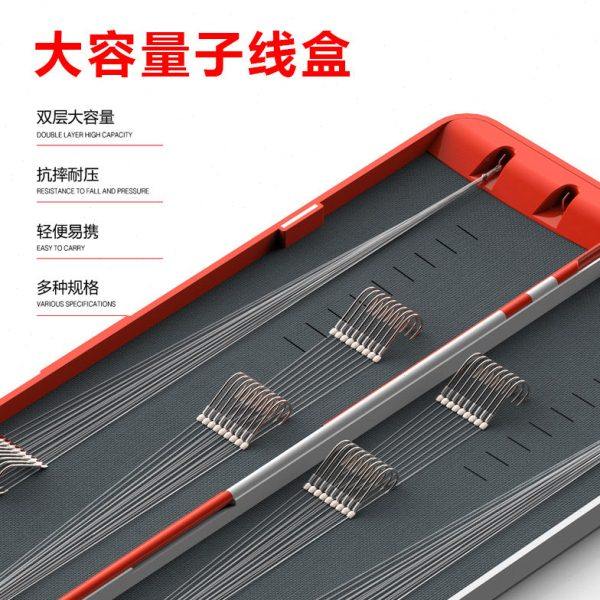 竞技钓鱼专用子线盒超薄钩盒双层加长超长单层绒布内衬带刻度钓鱼,户外/登山/野营/旅行用品,其他垂钓用品,淘宝优惠券,粉丝福利购,淘宝优惠卷