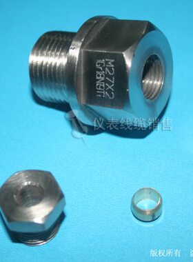 *卡套    M2螺丝X7活动27M2热电阻配件卡套热电偶2