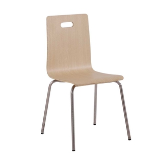 曲木板贴防火板餐椅简约设计师餐厅椅子食堂餐椅家用椅子厂家直销