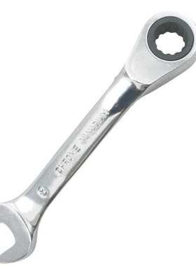 RUBICON/罗宾汉 RRW-8S 双向棘轮扳手 72齿短身双向铬钡钢扳手