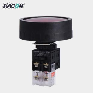 现货Kacon凯昆K22 B65头部65mm带灯蘑菇头复位按钮开关