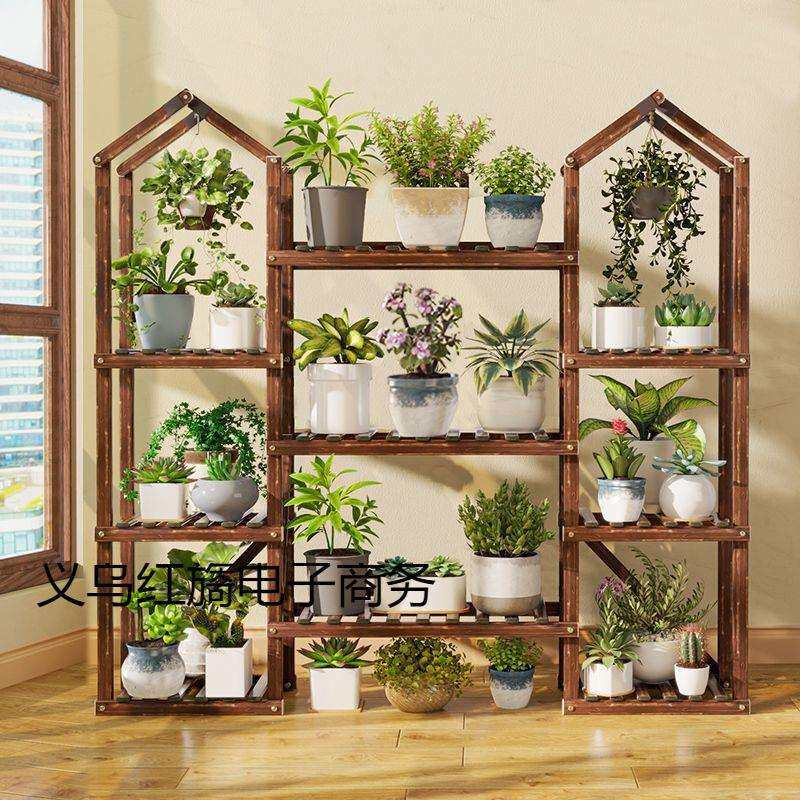 花架阳台2025新款多肉花盆置物架植物摆放架造型花架子客厅落地式