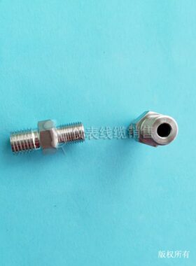 X1变径接头双外   1212外x110外m不锈钢X1外-5x1.m转换5.M 外-10M