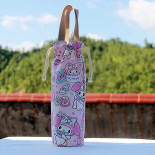 的0 80通用保  0儿童水杯60定制可爱0套75ML环双层保护套杯套水壶