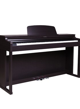 美得理(MEDELI)电钢琴88x键重锤UP205黑色数码电子钢琴专业考级