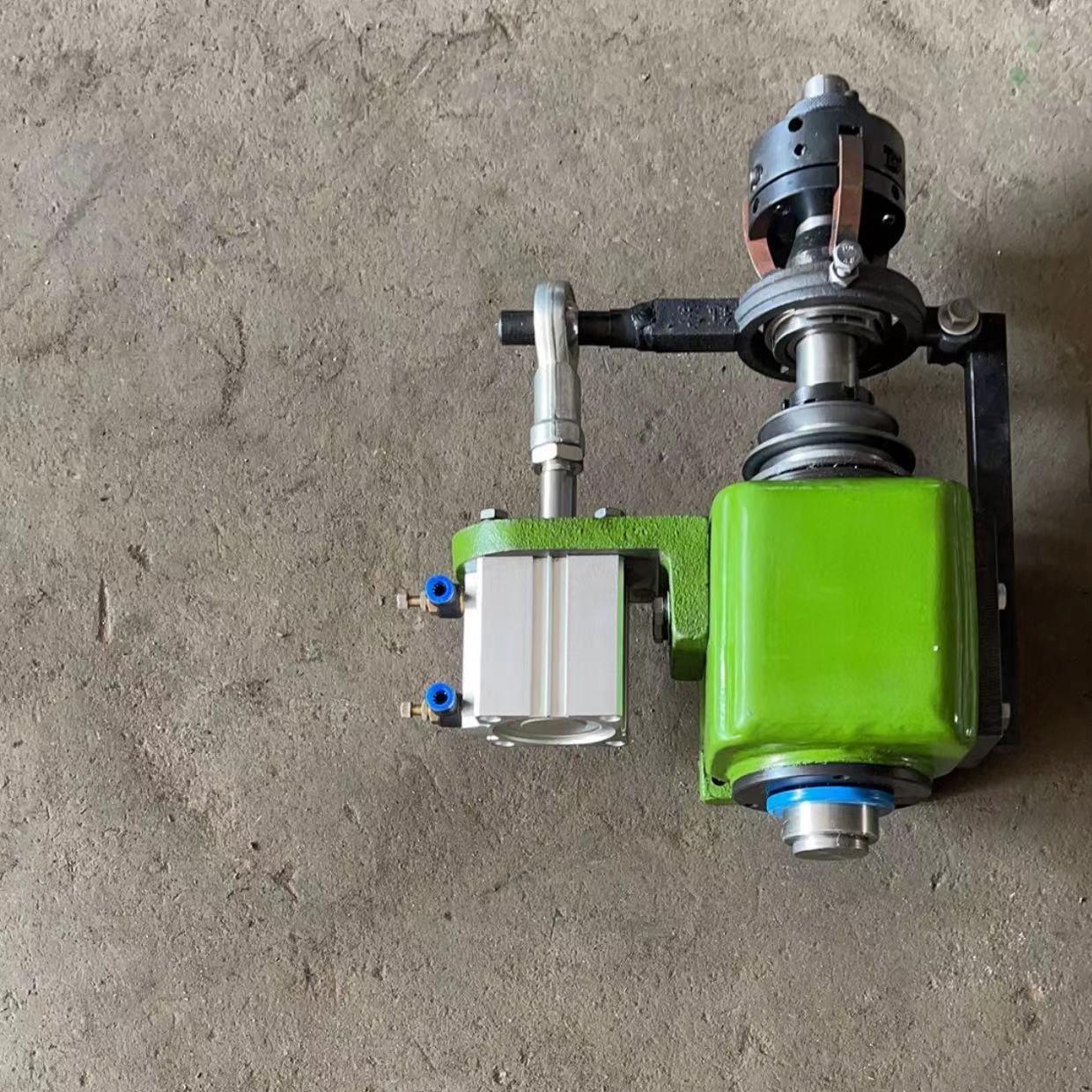 厂家直销仪表车床带气缸车头小机床家用多功能主轴机头动力头