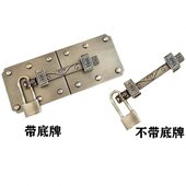 锁搭扣四合院纯铜锁纯铜木门中式 全铜大门插销庭院门门栓闩仿古门