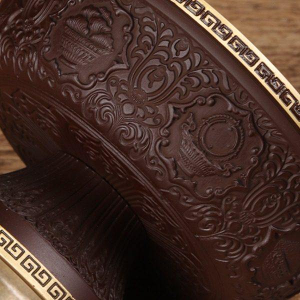 护法杯纯铜雕花十字金刚杵尼泊尔八吉祥供水杯供佛杯密宗法器