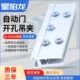 自动门12MM玻璃门铝合金加厚夹门打孔吊短配件夹门夹打洞夹感应门