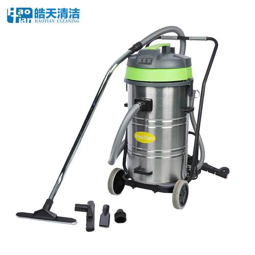 皓天HT80J-3Y吸尘器大功率三马达工厂车间地坪用后扒式工业吸水机