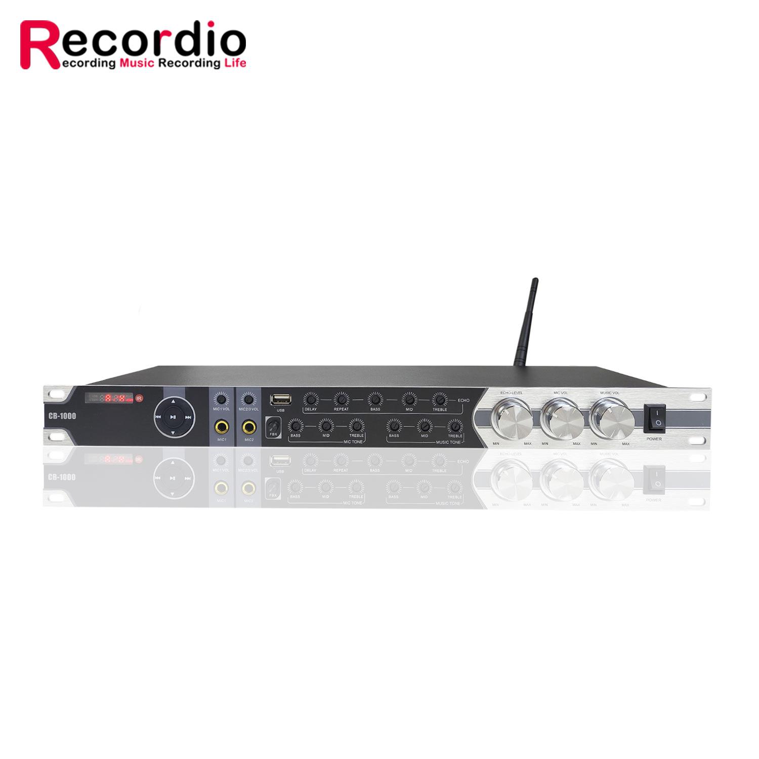 GAX-CB1000 工厂直供 专业前级效果器 家用KTV人声数字混音效果器