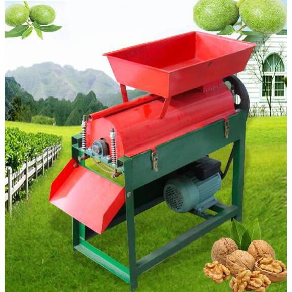 电动核桃剥皮机核桃脱青皮机3kw电动核桃去皮器青核桃打皮机