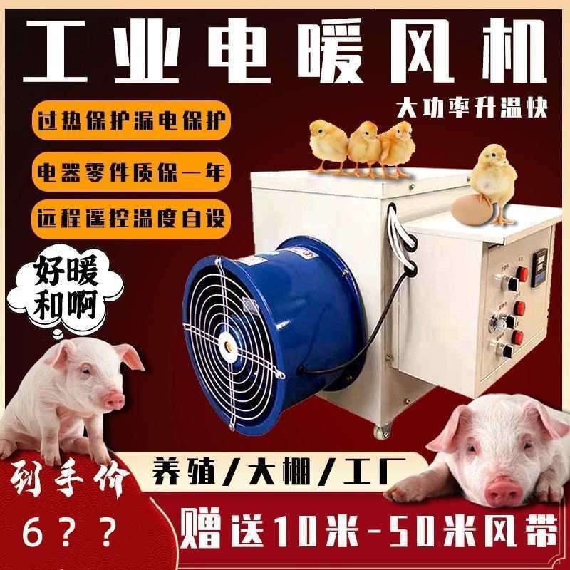养殖场取暖设备养殖电加热暖风机猪场暖风机育雏暖风炉热风炉