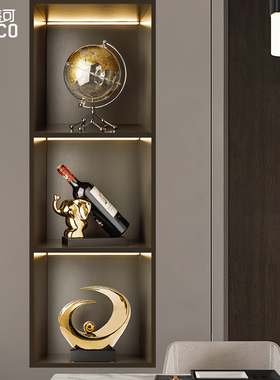 高级酒柜装饰品摆件轻奢高档家居客厅电视柜玄关餐柜陶瓷工艺品