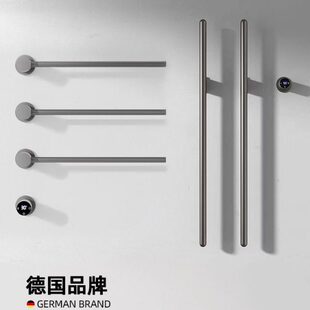 门德斯T05暗装电热毛巾架卫生间智能加热烘干极简全铜隐形预埋件
