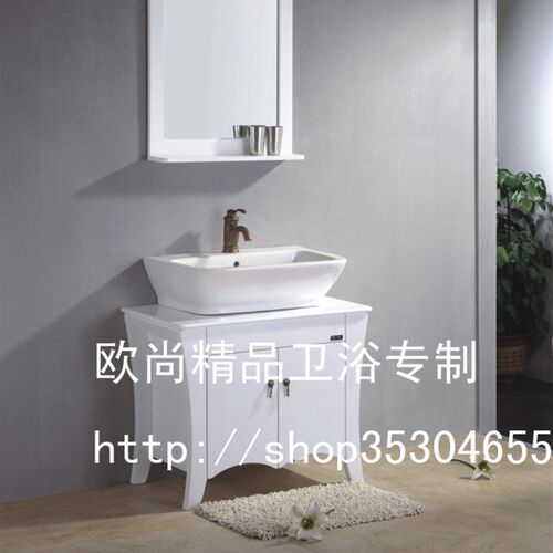 欧式美式橡木浴室柜组合洗脸盆柜洗手盆柜卫浴柜台盆柜立柜TX580