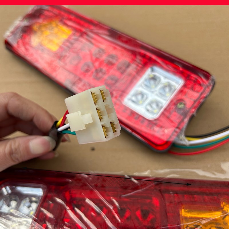 电动三轮四轮车12v48V72vLED后尾灯总成通用转向行车刹车夜行灯