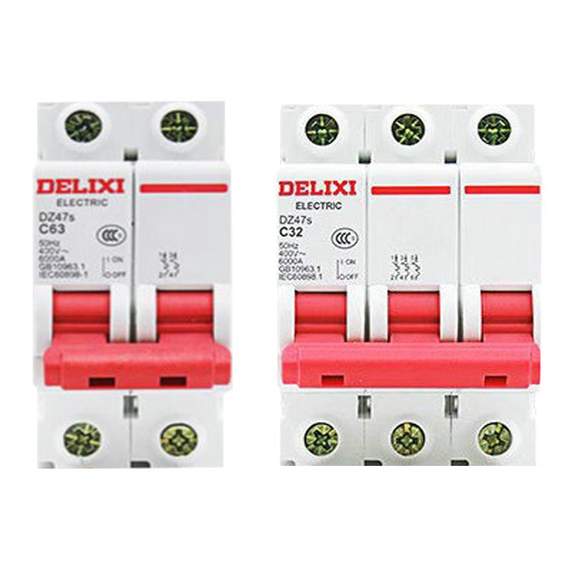 德力西DZ47s空气开关断路器家用配电箱总电闸2P3P4P16A20A32A63A