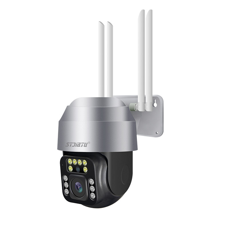 4G无线摄像头插卡手机远程室外太阳能监控器摄影家用无需网络高清