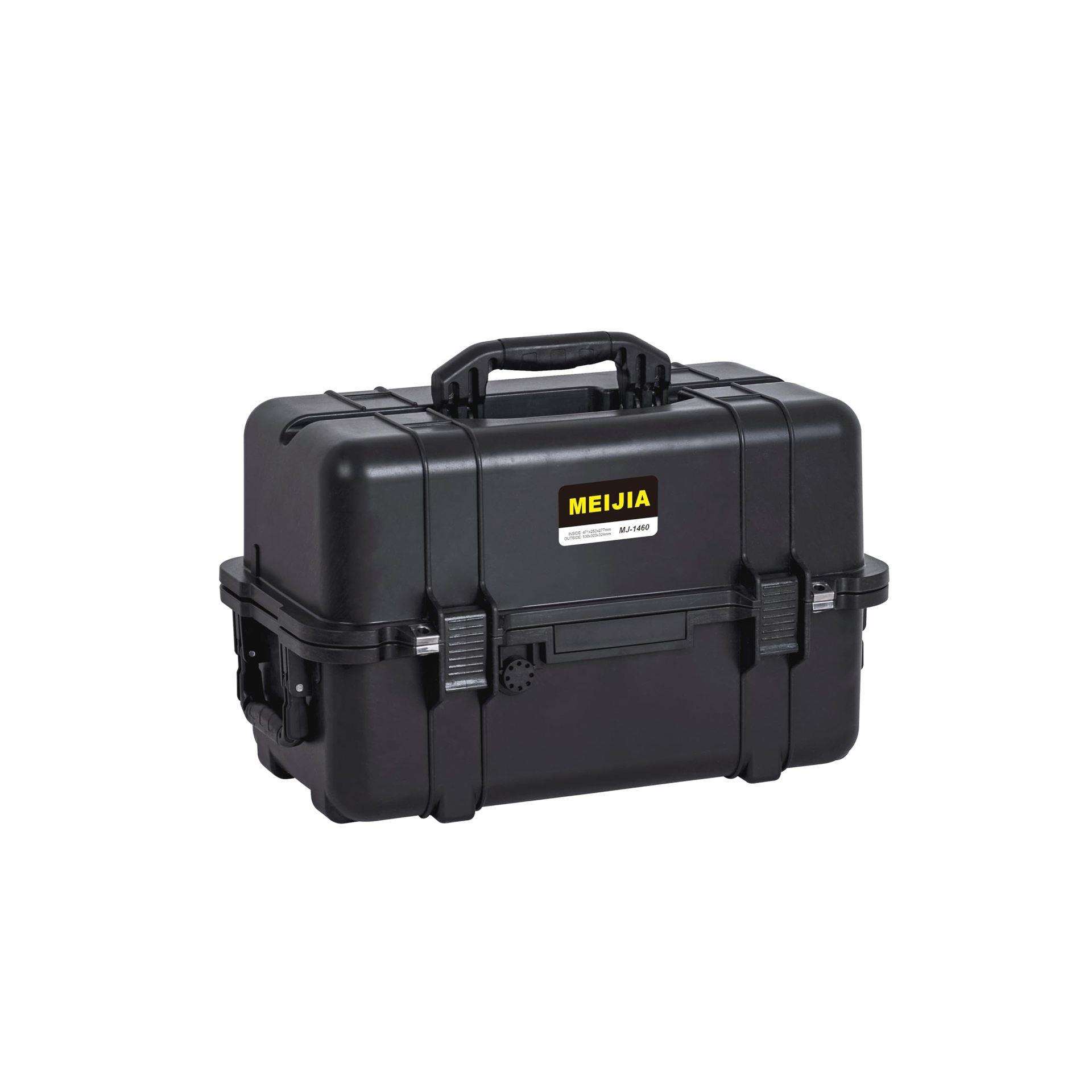 MJ-1460 塑料安全箱 摄影器材镜头工具箱 pp立开式工具箱仪器防护