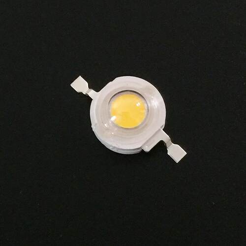 暖白正白光大功率灯珠 1w大功率led灯珠 照明光源手电筒