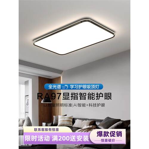 现代简约客厅卧室全光谱护眼书房意式轻奢灯具个性创意艺术吸顶灯