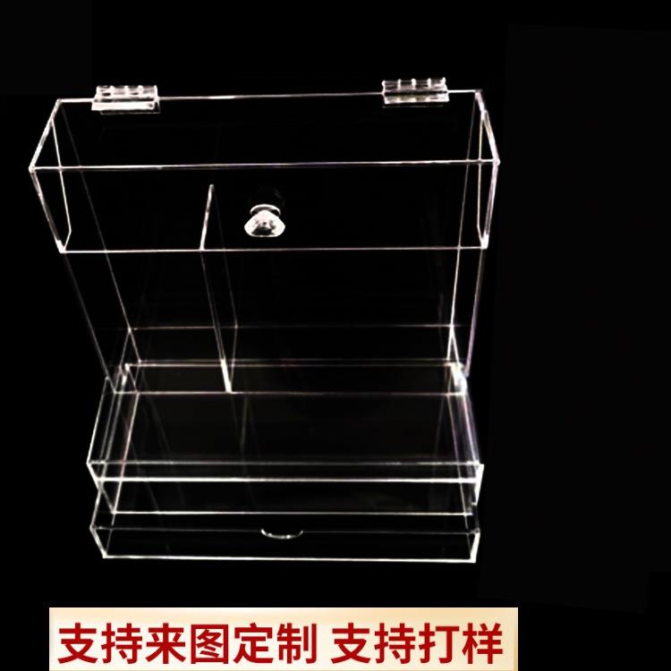 抽屉收纳盒化妆刷子眉笔架亚克力多格化妆刷收纳盒笔具收纳盒