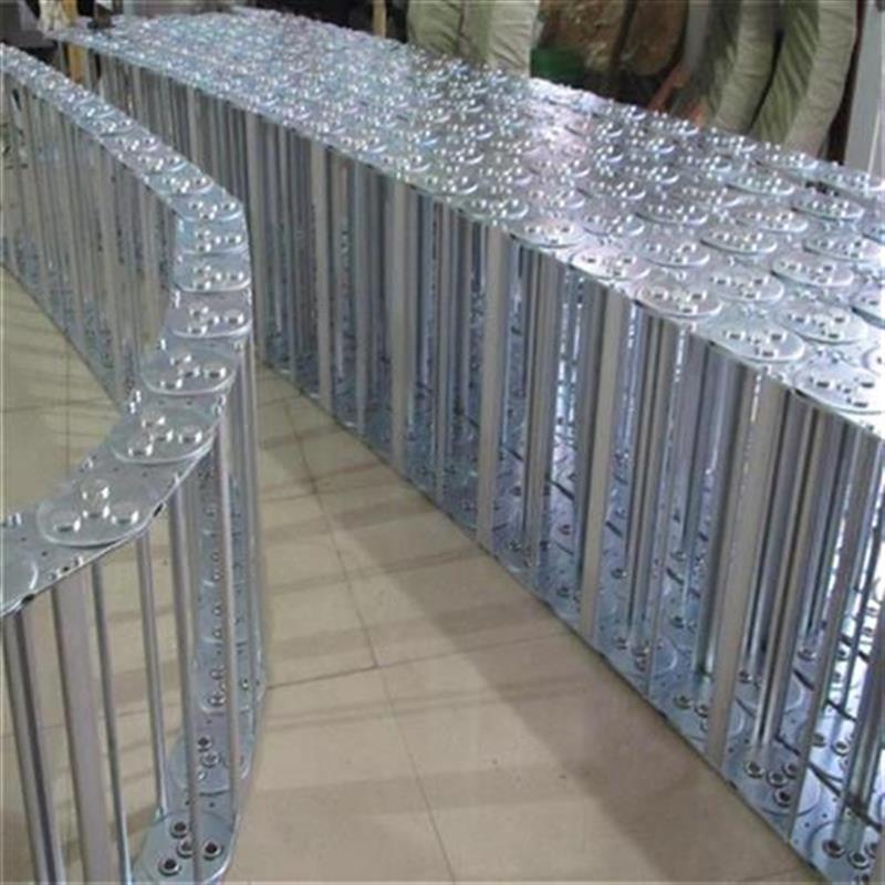 现货机床钢铝拖链 n型号q尺寸CD质量好I 生产机床钢制拖链