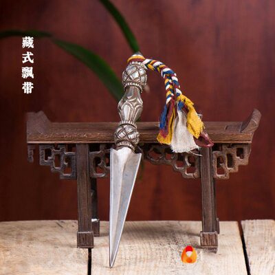藏村金刚杵金刚橛供具室内家用西藏现代现代佛门铁器杵