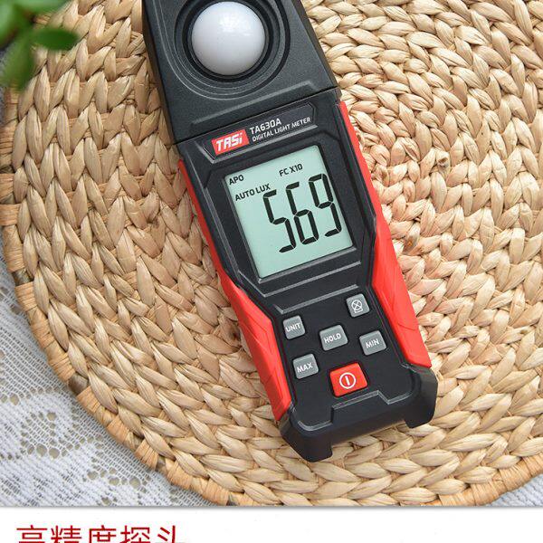 特安斯TA630A/B高精度一体/分体式手持数字照度计勒克斯环境灯光 - 实物图