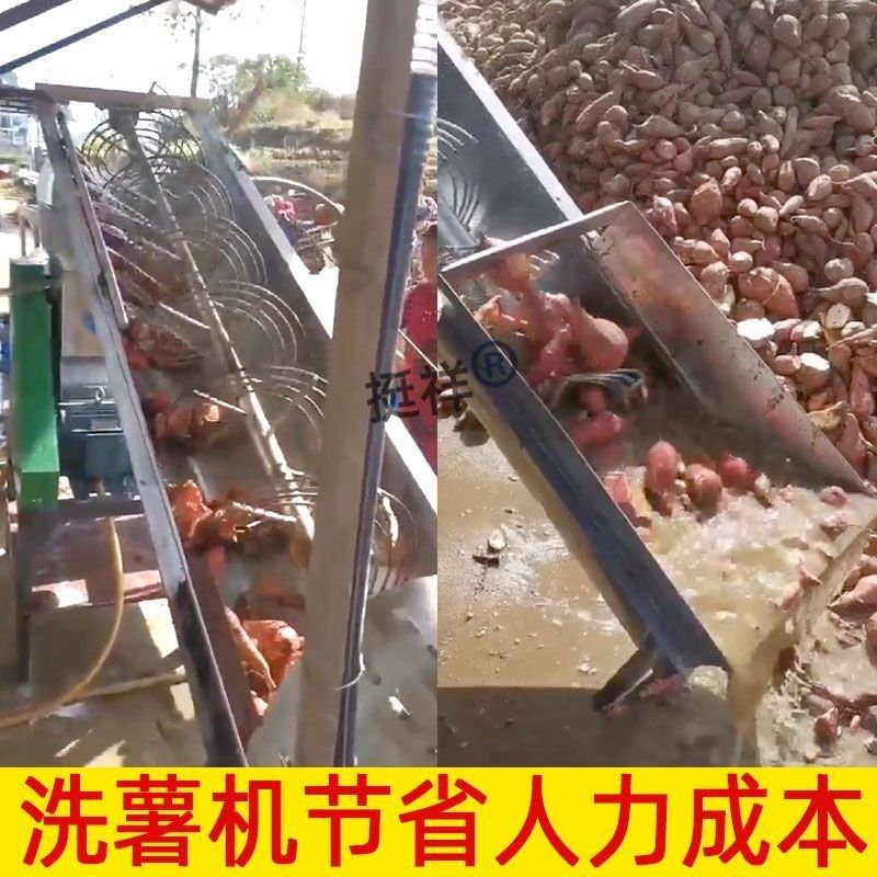 红薯淀粉加工机器小o型家用洗薯机淀粉打浆机红薯渣分离机淀粉提