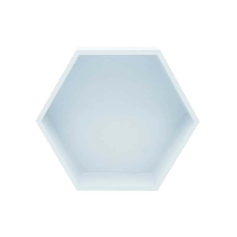 磁性免钉六d边形置物架可吸附软磁白板黑板墙贴装饰磁吸黑板创意