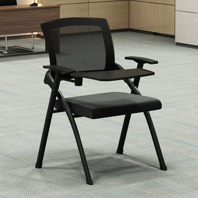 培训椅带桌板桌椅一体式折叠会议椅带写字板桌凳培训教室听课椅子