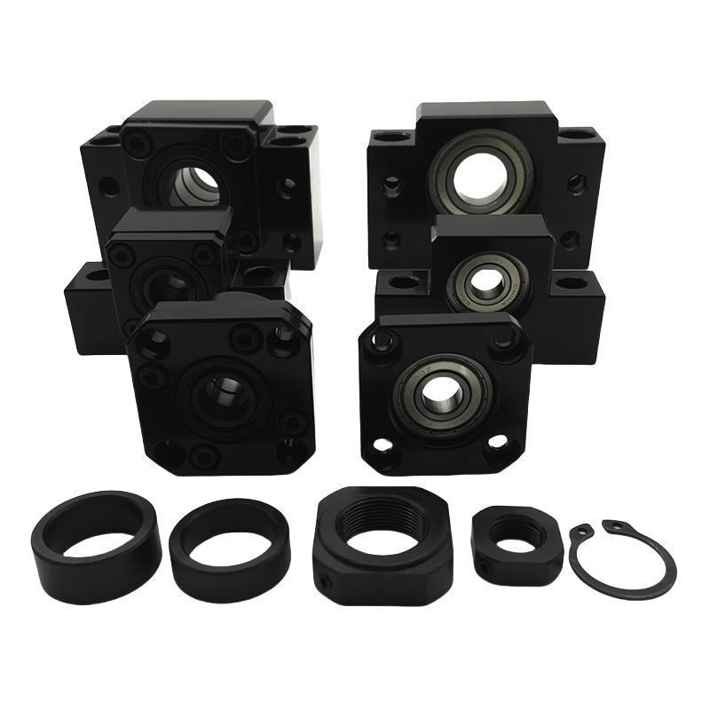 支撑座LEB01/02/03固定座LEB11/12/13-d8 10L 12 15 20 25 30丝杆