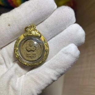 擦擦老擦金鎏防水观音清 四臂项坠擦外壳吊坠