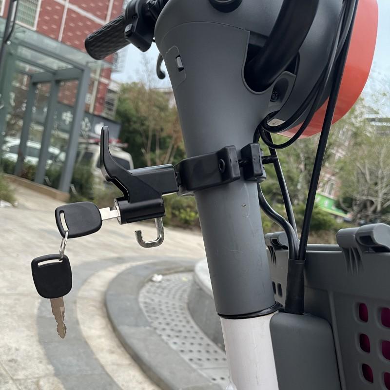 2022新款电动车挂钩钩头盔锁扣助力电瓶摩托单车自行车免打孔钩子