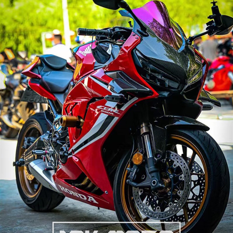 适用本田CBR650R 17-23年 碳纤维改装配件挡泥板加高油箱全车外壳