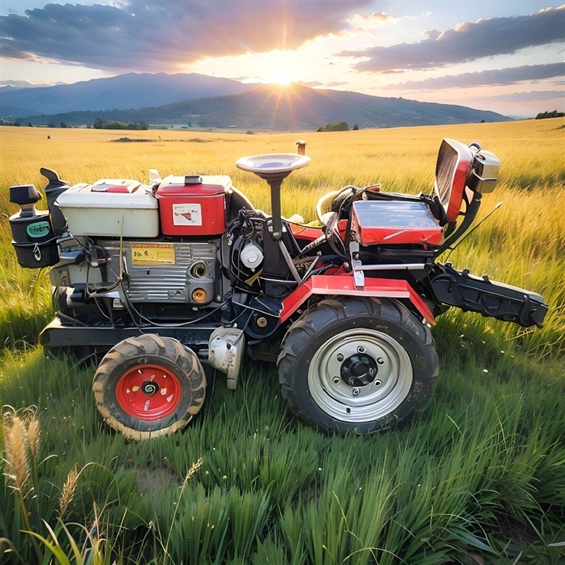 【3051人收藏】爆款微耕机四驱拖拉机小型柴油水旱两用耕田机施肥